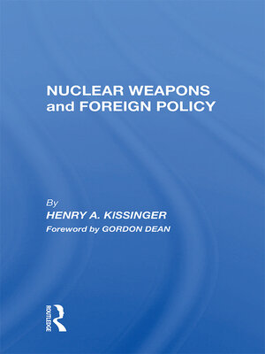 cover image of Nuclear Weapons and Foreign Policy